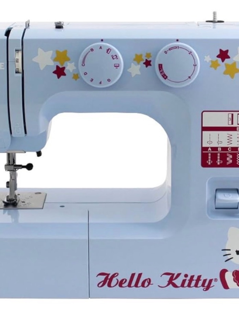 Janome Hello Kitty 15312 Sewing Machine ~ RARE ~ WORKING TESTED! W/ Box, Manual